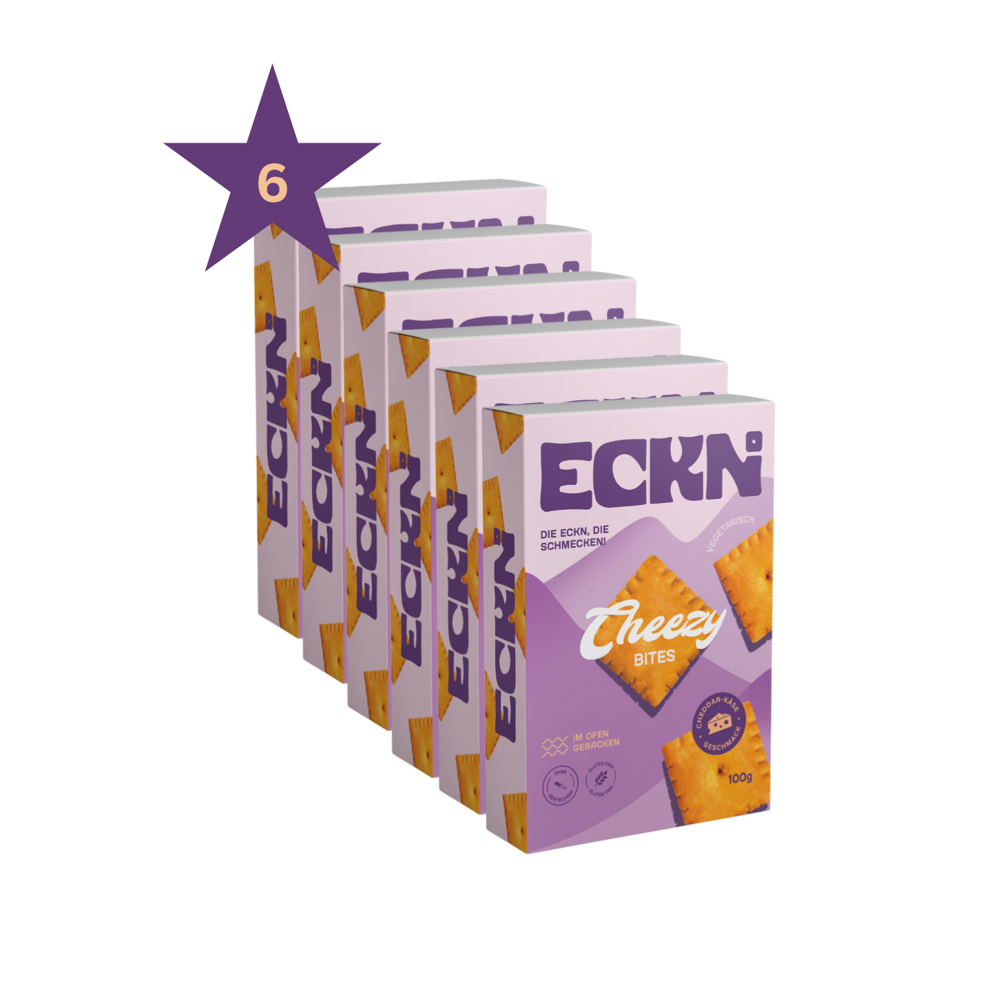 Klassik Käse-Cracker - Family Pack (6 Boxes)